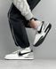 Кроссовки Nike Cortez White Black Grey мужские No brend Белый, Серый, Черный (A2735-5 wh-black (41 (26,5 см))