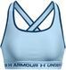 Бюстгальтер спортивний Under Armour Mid Crossback Блакитний (23411469-52 blue lav25 (XS)