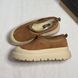 Уги тапки UGG Tasman Weather Hybrid женские Ailaifa Коричневый (G01 brown (36 (23,5 см))