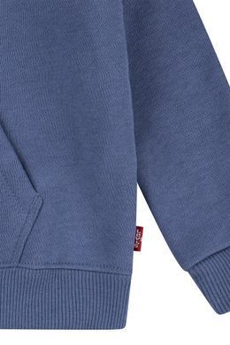 Дитячий комплект 3в1 Levi's (толстовка на флісі + футболка + штани) для хлопчика Біло-синій (340 set-pvu blue (62 (3m))