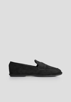 Замшевые лоферы Meideli женские Черный 36 (23 cм) (t227 black)