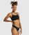 Фітнес топ, спортивний бюстгалтер жіночий Gymshark Чорний (GLUW4532-BK black (XS (34))