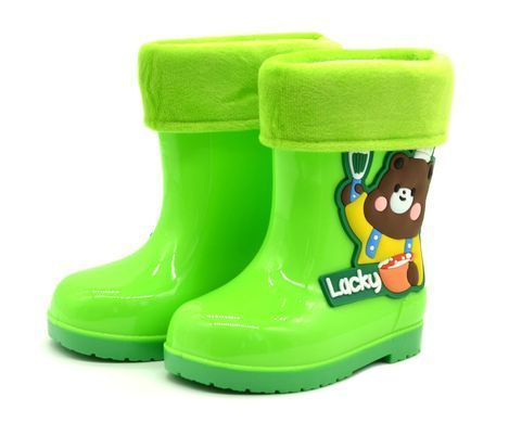 Резиновые сапоги для мальчика BBT Kids Зеленый (M5175 green (25-150 мм)