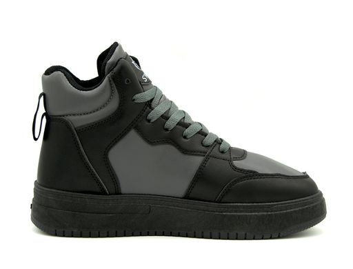 Зимові кросівки для хлопчика Swin Сіро-чорний (SW153-6 grey-black (44 (27,5 см))