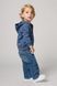 Дитячий комплект 3в1 Levi's (толстовка на флісі + футболка + штани) для хлопчика Біло-синій (340 set-pvu blue (62 (3m))
