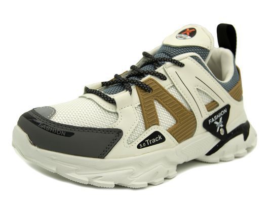Кроссовки для мальчика CBT.T Бело-Коричневий (C9055-3 white-brown (36 (22 см))