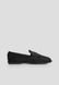 Замшевые лоферы Meideli женские Черный 36 (23 cм) (t227 black)