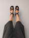 Босоножки на платформе с переплетом Женские L&M Черный 40 (26 см) Код: F189 black