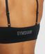 Фітнес топ, спортивний бюстгалтер жіночий Gymshark Чорний (GLUW4532-BK black (XS (34))