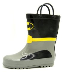 Гумові чоботи для хлопчика DC Сіро-Чорний (Batman25 grey-black (26 (16 см))