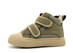 Демісезонні черевики для хлопчика Bessky Хакі (BE3452 khaki (33 (21 см))