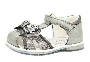 Босоножки для девочки Y.TOP Темно-е серебро (HL2026-35 d-silver (31 (19,5 см))