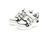Кросівки для хлопчика Lion Сіро-Чорний (F6083-3 silver-black (28 (17 см))