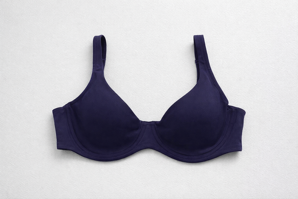 Бавовняний бюстгалтер Tezenis Жіночий Темно-синій 75B (1RB050 d-blue)