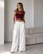 Бархатный топ женский Intimissimi Бордовый (CGD1302 bordo (M))