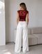Бархатный топ женский Intimissimi Бордовый (CGD1302 bordo (M))