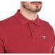 Мужская спортивная рубашка поло Barbour - Biking Red Бордовый (B. Li RE95 red lav25 (S)