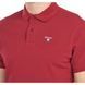 Мужская спортивная рубашка поло Barbour - Biking Red Бордовый (B. Li RE95 red lav25 (S)