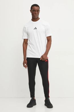 Хлопковая футболка Adidas MC PHOTO TEE мужская Белый (JN6951 white lav25 (S)