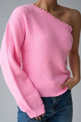 Свитер женский QU STYLE Розовый (TK241216 pink (Универсальный (SML))