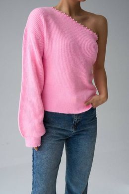 Свитер женский QU STYLE Розовый (TK241216 pink (Универсальный (SML))