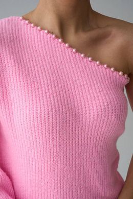 Свитер женский QU STYLE Розовый (TK241216 pink (Универсальный (SML))
