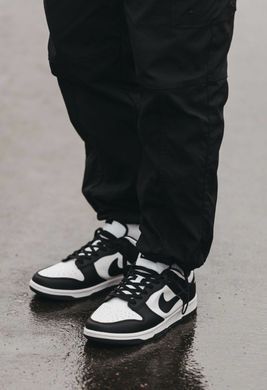 Кросівки Nike SB Dunk Low Pro Retro No brand Чоловічі Біло-чорний 41 (26,5 см) (G5611-4 white-black)