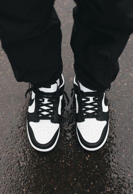Кросівки Nike SB Dunk Low Pro Retro No brand Чоловічі Біло-чорний 41 (26,5 см) (G5611-4 white-black)
