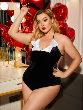 Боді жіночий Shein Чорний (53120 black (4XL (EU52))
