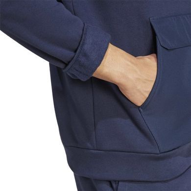 Толстовка Adidas Utility на флисе мужская Синий (AZB011 Ad blue lav25 (XL)