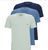 Футболки Hugo Набор 3 штуки Мужские HUGO Разноцветные (Hugo 3pk Tee 983 lav25 (XL))