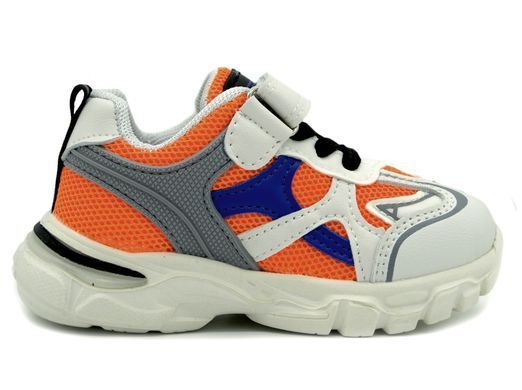 Кросівки для хлопчика Jong Golf Біло-Помаранчевий (A10208 white-orange (﻿21 (13,5 см))