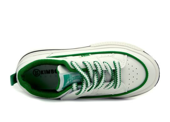 Кроссовки для деток Kimboo Бело-зеленый (W2389 white-green (31 (20 см))