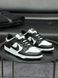 Кросівки Nike SB Dunk Low Pro Retro No brand Чоловічі Біло-чорний 41 (26,5 см) (G5611-4 white-black)