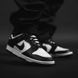 Кросівки Nike SB Dunk Low Pro Retro No brand Чоловічі Біло-чорний 41 (26,5 см) (G5611-4 white-black)