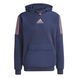 Толстовка Adidas Utility на флисе мужская Синий (AZB011 Ad blue lav25 (XL)