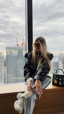 Кроссовки Balenciaga женские No brand Бело-серебристый (B1145 white-silver (41 (26 см))