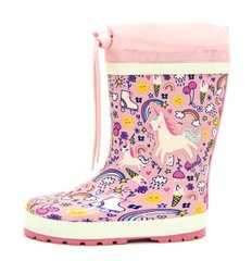 Резинові чоботи для дівчинки KIMBO Рожевий (Y286-2 pink (35 (23 см))
