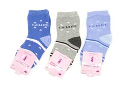 Комплект дитячих шкарпеток Lion Різнокольорові (Camel 373 blue-blue-grey (5-8 років)