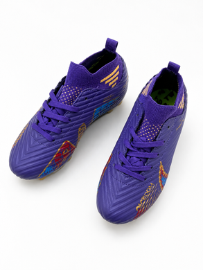 Бутси з манжетом для дітей Фіолетовий 35 (23 см) Код: KRA585 purple