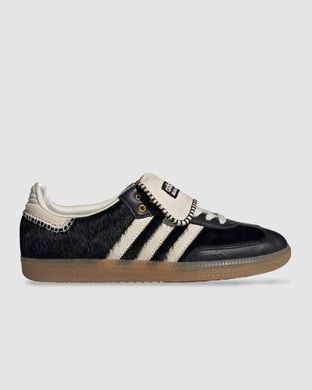 Кроссовки ADIDAS SAMBA PONY TONAL WALES BONNER CORE BLACK женские Adidas Черный (IE0578 black (41 1/3 (26 см))