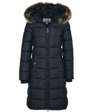 Стёганая куртка пуховик Barbour Rosoman женская Черный (Rosoman Quilt black lav25 (L)