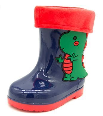 Резиновые сапоги для мальчика BBT Kids Сине-Красный (M6012 blue-red (25-150 мм)
