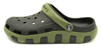 Сабо для мужчин Luck Line Хаки (3021 black-khaki (40 (26,5 см))