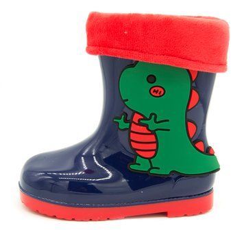 Резиновые сапоги для мальчика BBT Kids Сине-Красный (M6012 blue-red (29-190 мм)