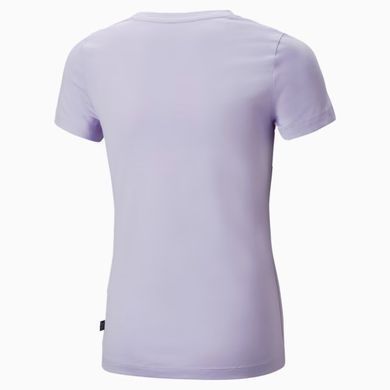 Дитяча футболка PUMA ESSENTIALS LOGO YOUTH TEE Лавандовий (587029-17 lavender lav25 (11-12 років (152))