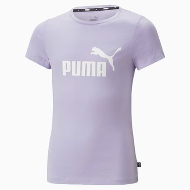 Дитяча футболка PUMA ESSENTIALS LOGO YOUTH TEE Лавандовий (587029-17 lavender lav25 (11-12 років (152))