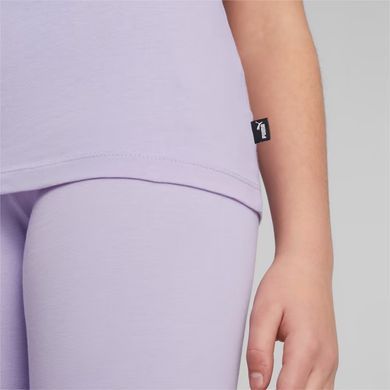 Дитяча футболка PUMA ESSENTIALS LOGO YOUTH TEE Лавандовий (587029-17 lavender lav25 (11-12 років (152))