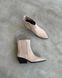 Казаки, ковбойки женские Hoseily Бежевый (B567-3 beige2 (36 (23,5 см))