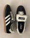 Кроссовки ADIDAS SAMBA PONY TONAL WALES BONNER CORE BLACK женские Adidas Черный (IE0578 black (37 1/3 (23 см))